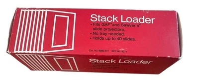 Vintage GAF Stack Loader 6271 For 2 x 2 Slide Projector Holds Up To 40 Slides - Image 1 of 2