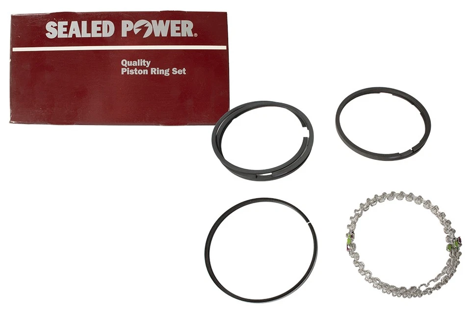Sealed Power Piston Ring Set Fits 1982-92 Oldsmobile Cutlass Ciera Model 5663030 - Image 1 of 4