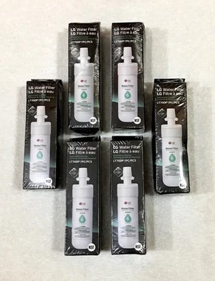 LG 6 Month / 200 Gallon Capacity Replacement Refrigerator Water Filter, 6-pack - Image 1 of 4