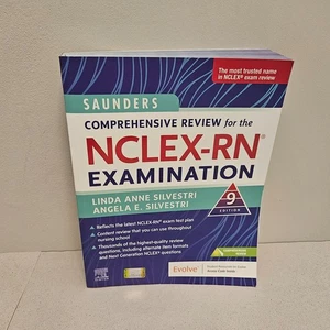 Saunders Comprehensive Review For The NCLEX-RN Examination 9th Edition Paperback - Picture 1 of 7