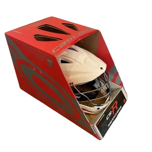 Cascade Youth CS-R Lacrosse Helmet White YOUTH One Size Fits Most NEW Open Box - Picture 1 of 8