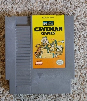 Caveman Games - NES Nintendo  - Image 1 of 2