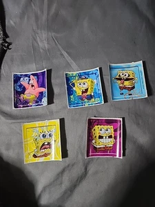 Smile Makers Sticker Set 2.5" X 2.5" Sticker Spongebob Squarepants Set Of 5 - Picture 1 of 8