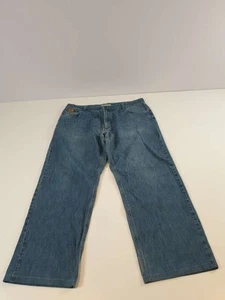 Burberry Jeans Herren 38 Wide Leg Relaxed Fit Denim Made in Italy Designer Hose - Bild 1 von 11