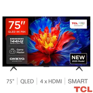 TV QLED TCL 75P8K-UK 75 pulgadas - Imagen 1 de 8