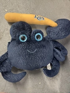 Tampa Bay Rochen Krabbe hält einen Baseballschläger Plüsch - Bild 1 von 4
