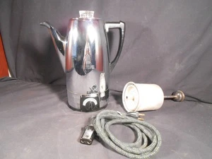 Vintage SUNBEAM AP Coffeemaster Automatic Coffee Percolator Art Deco NICE! - Picture 1 of 10