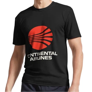 New Continental Airlines 80s Style Logo Active Logo T-Shirt Funny Size S to 5XL - Picture 1 of 5