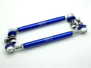 PAIR SuperPro Antiroll/Sway Bar Universal Adjustable Drop Links 10mm x 254-305mm - Picture 1 of 1