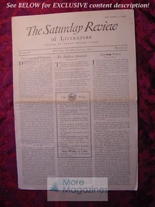 SATURDAY REVIEW July 9 1927 James Rorty Albert Jay Nock Charles A. Bennett - Picture 1 of 1
