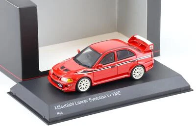 1:43 Kyosho Mitsubishi Lancer Evolution VI Tme Red KSR43116R - Immagine 1 di 3