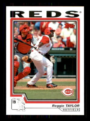 2004 Baseball Topps Reggie Taylor Cincinnati Reds #142 - Image 1 of 2