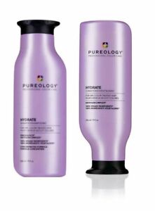 NEW BIGGER BOTTLE  - Pureology Hydrate Shampoo and Conditioner Duo Set 9 OZ EACH