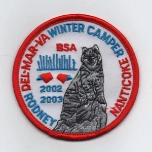 2002-03 (Bobcat) Nanticoke Rodney Winter Camper Series Patch (Del-Mar-VA) - Picture 1 of 1