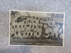 INDIA CHURCH MEMBERS Photo Postcard From CHRISTIAN MISSIONARIES RPPC - Picture 1 of 2