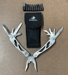 Winchester Winframe Butterfly Opening 12 In 1 Multitool W/ Sheath & Bit Set - Picture 1 of 7