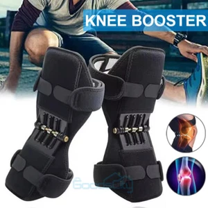 Kniebandage für Männer/Frauen Power Lift Spring Force Kniebandage Gelenkstütze #Pads - Bild 1 von 21