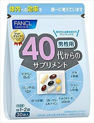 Fancl Good Choice 40+ Men Health Supplement ~...