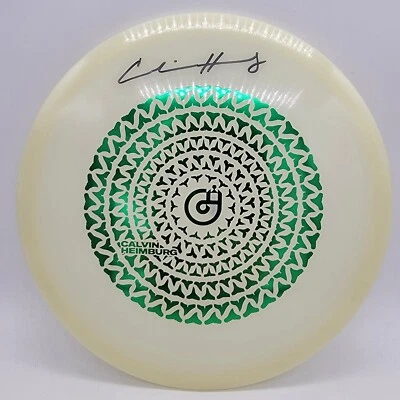 Innova Champion Glow RocX3 Calvin Heimburg Spiro Shark Teeth W/ Signature  - Image 1 of 4