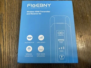 Wireless HDMI Transmitter and Receiver 4K FIGEBNY Wireless HDMI Extender - Picture 1 of 14