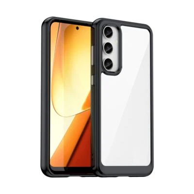 Funda transparente colorida para Samsung Galaxy A25 Foto 1 de 4