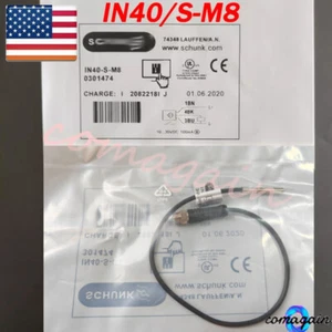 1PCS For SCHUNK Proximity switch sensor IN40-S-M8-PNP IN40/S-M8 0301474 - Picture 1 of 5