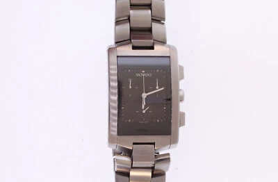 Reloj Movado 0606661 Eliro acero inoxidable esfera cronógrafo negra Foto 1 de 4