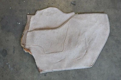Porsche 911 SC Left Footwell Carpet Kick Panel Grey Beige 2FL 911.551.041.03 G8 - Image 1 of 4