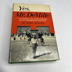 Yes, Mr. DeMille by Phil Koury 1959 Hardcover - Bild 1 von 10