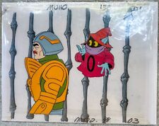 He-Man Masters of the Universe MOTU Man At Arms Cartoon Painted Production Cel