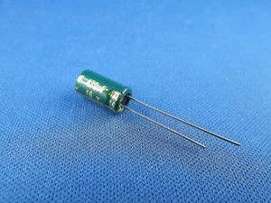 5x Elko 470uF (µF), 16V Low ESR, radial - Bild 1 von 1