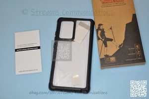 Samsung Galaxy Note20 Ultra Mobile Cover / Phone Case - (Clear w/ Black Frame) - Picture 1 of 4