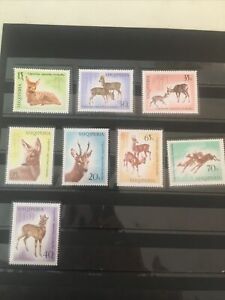 Bulgaria Collection Of Fawn Scott 1043-1050 Never Hinged F-30