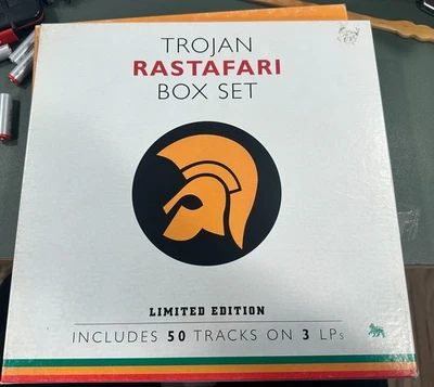 Trojan  Rastafari 3 LP Box Set Barry Brown Maytones Viceroys Johnnie Clark VG+ Foto 1 de 3
