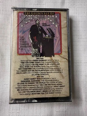 Underground Radio Cassette Tom Donahue Psychedelic Rock SEALED - Image 1 of 3