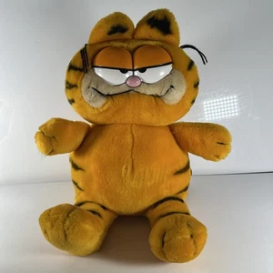Vintage Garfield - Collectable 17" Plush Soft Toy - 1978-1981 Fun Farm By Dakin - Picture 1 of 9