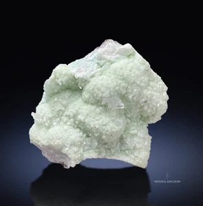 RARE FLUORAPATITE WITH HEMIMORPHITE OVER SMITHSONITE FROM SKORPION MINE, NAMIBIA - Picture 1 of 10