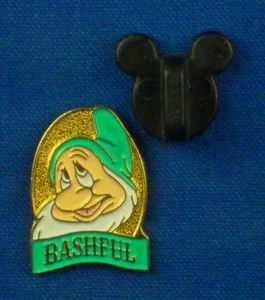 Bashful Dwarf Snow White and the Seven Dwarfs Video Release Disney Pin # 303 - Picture 1 of 3