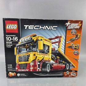 Lego 8109 Technic Flatbed Truck Power Functions Retired 2011 OPEN SEALED BAGS