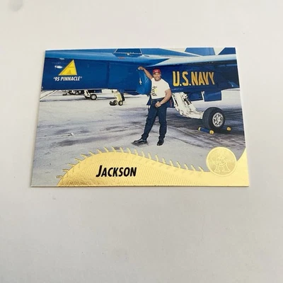 Tarjeta de béisbol 1995 Pinnacle Bo Jackson #208 California Angels Foto 1 de 2