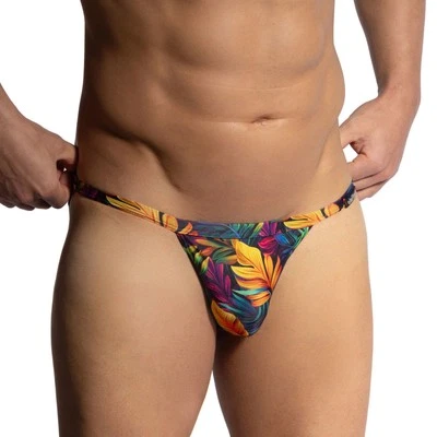 Olaf Benz BLU2450 Beach Tanga Hombre Traje de baño Breve Forrado Bolsa Multicolor Pequeño Foto 1 de 2