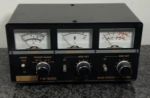 Palomar PW-5000 Base Station RF Testeur Power Range-Mod Set-SWR Ham Cb Radio Line - Photo 1/6