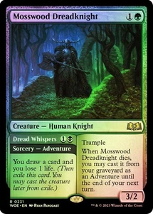 Mosswood Dreadknight Wilds of Eldraine Foil - Picture 1 of 1
