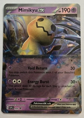 Mimikyu ex Promo SV: Scarlet & Violet Promo Cards 004  - Image 1 of 2