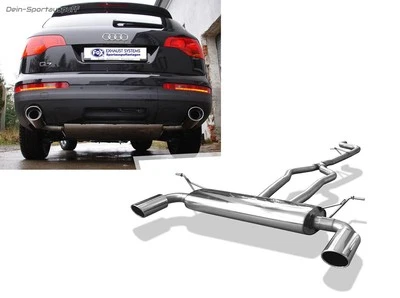 Escape deportivo Fox Duplex Audi Q7 TDI 129x106mm ovalado enrollado biselado Foto 1 de 4