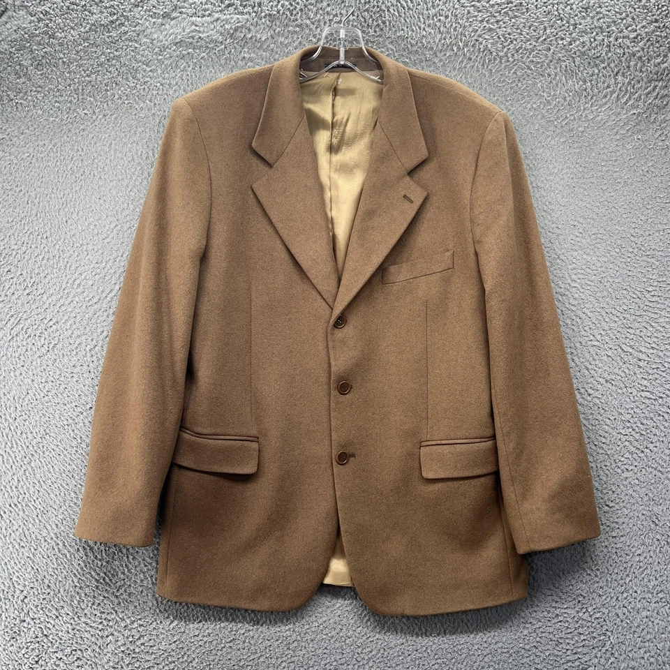 Loro Piana Blazer Mens 40R Beige 100% Cashmere Sport Coat Jacket Italy - Image 1 of 4
