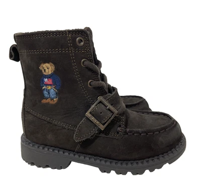 Polo Ralph Lauren Teddy Bear Ranger Hi Boots Meninos Criança 9 - Imagem 1 de 4