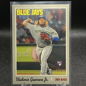 2019 Topps Heritage High Number - Action Variation Vladimir Guerrero Jr. #504... - Picture 1 of 2