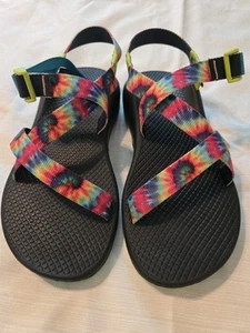 Damengröße 8 Batik-Sandalen Chacos gebraucht, in einwandfreiem Zustand - Bild 1 von 11