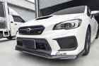 CARBON FRONT LIP SPOILER V STYLE FOR SUBARU WRX & WRX STI FACELIFT USE ONLY